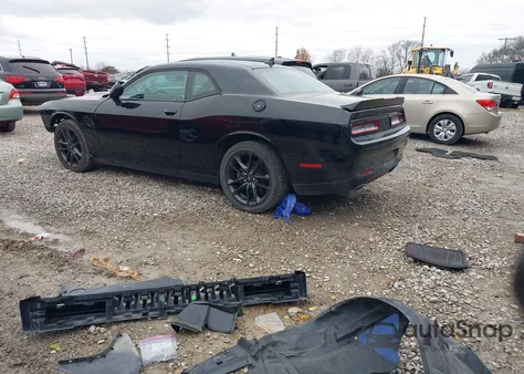 2022 Dodge Challenger Gt Awd из США, поврежденный, VIN 2C3CDZKGXNH118550